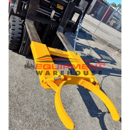 Picture of Forklift Drum Lifter 340kg Painted Yellow