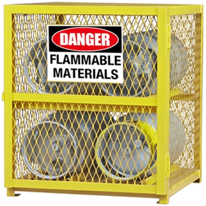 Picture of Gas Cylinder Storage Cage - 4 Forklift Cylinders